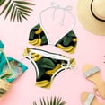 thumbnail image 6 of Banana Chic Bikini Set with Detachable Sponge & Adjustable Strap | 2-Pack for Versatile Swim Suit Looks, 6 of 6