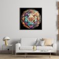 thumbnail image 3 of Hilo Algodón Ecológico Bordado Punto Cruz Mandala Con 11CT 40x40cm, 3 of 9