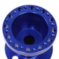 thumbnail image 2 of DNA Motoring HUB-ZTL-9059-BL For 1992 to 1997 Ford F150 F250 F350 Ranger Billet Aluminum 6-Bolt Pattern Steering Wheel Hub Adaptor Boss Kit Blue, 2 of 5