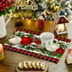 thumbnail image 3 of Conjunto de Mesa de Comedor para 4 a Conjunto de 4 Alfombras de Navidad con Aislamiento para la Cena Y Alfombras de Mesa Decorativas para las Vacaciones de Navidad Conjunto de 4 Alfombras, 3 of 6