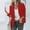 Red, variant on Babysbule Women's Tops, Jackets& Coat Fashion Women Thin Button Long Sleeve Tops Blouse Shirt Spring Models Solid Small Suit Top