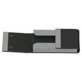 thumbnail image 2 of Titular de la tarjeta de visita diseño de moda Diseño doble abierto Caja de almacenamiento de tarjetas de visita de aluminio y cuero de PU de para reuniones para viajes ANGGREK Otros, 2 of 7