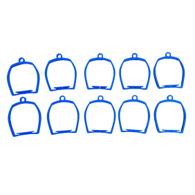 10 Hot Wheels and Matchbox Compatible Suspension Bridge Pieces Lot Of 10 Blue Durable NEW