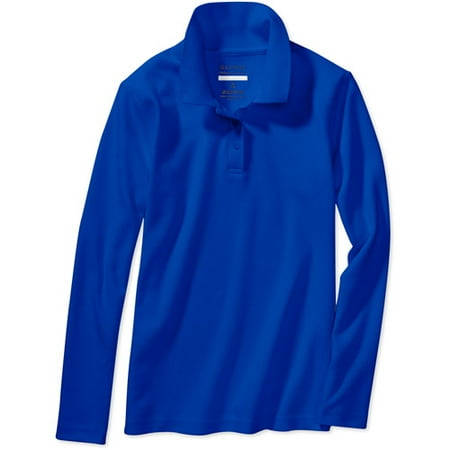 George Girls' Long Sleeve Polo Shirt