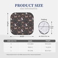 thumbnail image 3 of Balery French Bulldogs Parasol para parabrisas de coche de 2 piezas | Parasol plegable para parabrisas delantero de coche para la mayoría de sedanes-Medium, 3 of 6