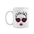 thumbnail image 1 of Girl In Sunglasses Love Mug - Image by Shutterstock, 1 of 4