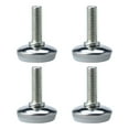 thumbnail image 1 of Unique Bargains 4 Pcs M8x14mm Adjustable Thread 28mm Base Screw On Furniture Glide Leveling Foot, 1 of 2
