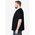thumbnail image 2 of KingSize Men's Big & Tall Shrink-Less Lightweight Crewneck T-Shirt, 2 of 6