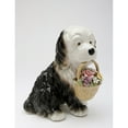 thumbnail image 3 of St Bernard Dog Music Box Ceramic 7.125 Inch Gift for Dog Lovers, 3 of 3