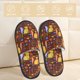 thumbnail image 2 of Fotbe colorful fox Pantuflas Peludas para Mujer con Estampado, Zapatillas de Peluche, Zapatos de Invierno para Casa, Uso Interior y Exterior-Large, 2 of 8