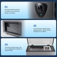 thumbnail image 5 of LifePlus 3.5 Cu Ft Chest Freezer, Top Open Door Small Deep Freezer with Removable Basket, Adjustable Temp, Fast Cooling, Energy Saving, Low Noise for Home Garage RV, Gray, 5 of 9