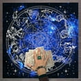 thumbnail image 4 of Altar Divination Pendulum Tablecloth Mat Board Game Tarot Cloth Oracles Card Pad, 4 of 18