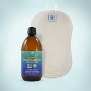 Queen of the Thrones Liver Castor Oil Pack, Includes Organic Golden Castor Oil, 3.38 fl oz