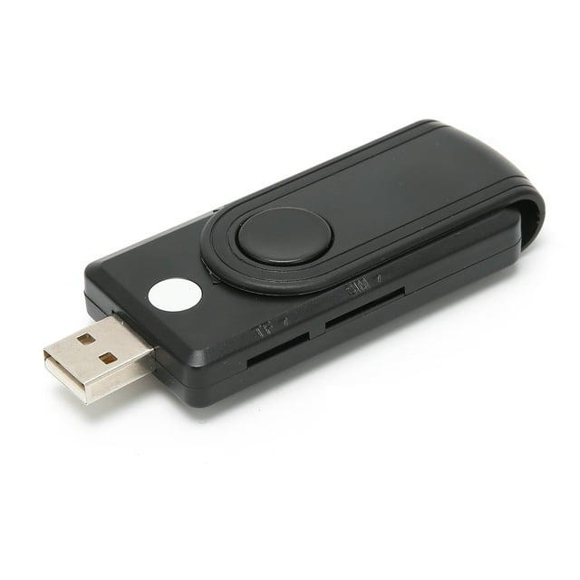 Lecteur de Carte Portable, Mini Lecteur de Carte Portable ID Ultra Réactif