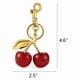 thumbnail image 4 of 3X Accesorio para Bolso y con Forma de Cereza, Dije para Bolso: Complemento de Moda para Estilo y Cotidianos, Liviano, 4 of 5