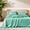 Aqua.-Full, variant on Satin Sheets Sets - 3 Piece Beige Silky Bed With Deep Pockets  Luxury Silk Feel Size Sheet Set Bedding (1 Flat 1 Fitted 1 Pillow Case)