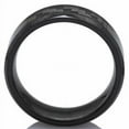 thumbnail image 4 of Tungsten Rings for Men Wedding Bands for Him Womens Wedding Bands for Her 6mm Black on Black Carbon Fiber, 4 of 7