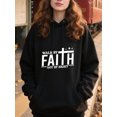 thumbnail image 2 of Christian Gospel Hoodie for Men Women, Faith Pullover Hooded Sweatshirt, Cozy Cotton Poly Blend, Inspirational Casual Outfit, 2 of 5