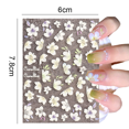 thumbnail image 2 of Pegatinas para uñas 5d, exquisitos suministros para uñas en relieve, manicura autoadhesiva, flor decorativa, diseño de tallado, manicura acrílica MFZFUKR CPB-DE-LYY508-1, 2 of 5