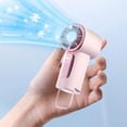 thumbnail image 5 of Kieccall Palm Sized High Speed Fan Ice Compress 199 Speed Multi Scene Clip Mini USB Rechargeable Fan, 5 of 5