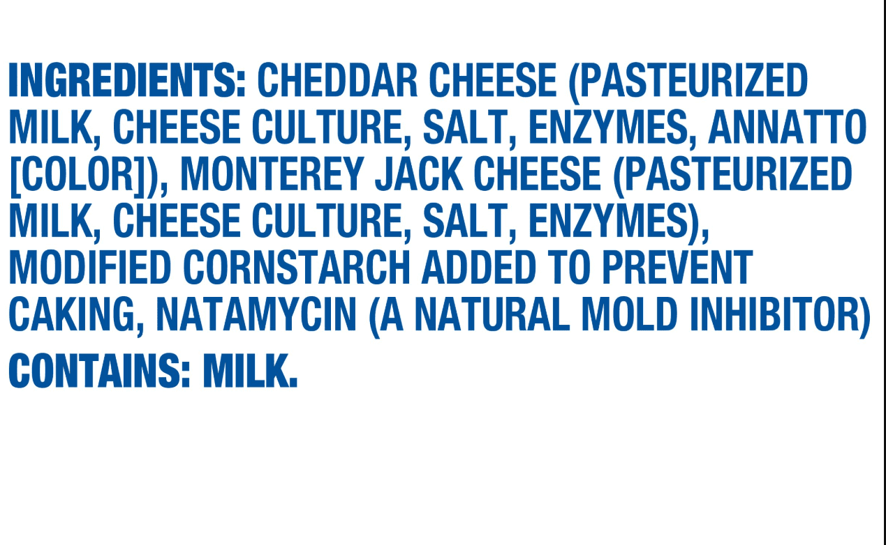 Kraft Mexican Style Cheddar Jack Finely Shredded Cheese, 8 oz Bag