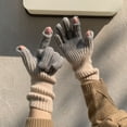 thumbnail image 5 of ZPAQI 1 Pair 2 Finger Touch Screens Gloves Winter Gloves Warm Gloves Knitted Gloves, 5 of 17