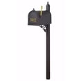 thumbnail image 2 of Outdoor Letter Holder Berkshire Curbside Mailbox with Front Numbers and Albion Mailbox Post, 2 of 6