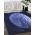 thumbnail image 2 of Ahgly Company Indoor Rectangle Patterned Night Blue Area Rugs, 8' x 12', 2 of 6