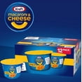 thumbnail image 4 of Kraft Macaroni & Cheese Dinner Original Flavor 12-2.05 OZ Cups Microwavable 12 Pack Single Serve Cups, 4 of 9