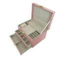 thumbnail image 2 of Estuche de almacenamiento de joyería Yinane multifuncional elegante, 2 of 8