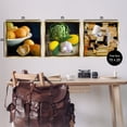 thumbnail image 4 of Stupell Industries Vegetables & Cheeses Still Lifes Food & Beverage Painting Gold Floater Framed Canvas Art Print Wall Art, 25 x 25, Set of 3, 4 of 10
