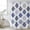 Purple, variant on Yellow Orange Moroccan Shower Curtain, Waterproof Shower Curtains for Bathroom, Vintage Boho Geometric Pattern Gray Washable Fabric Bathtub Curtain Set Bath Decor with 12 Hooks 48"x72"