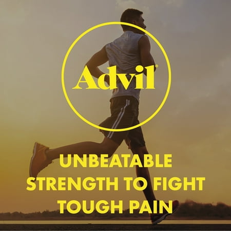 Advil Film Coated Tablets Pain Reliever and Fever Reducer, Ibuprofen 200Mg, 40 Count, Fast-Acting Formula for Headache Relief, Toothache Pain Relief and Arthritis Pain Relief