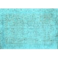 thumbnail image 1 of Ahgly Company Indoor Rectangle Persian Light Blue Traditional Area Rugs, 2' x 4', 1 of 4
