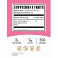 thumbnail image 3 of BulkSupplements Monk Fruit Extract Powder - 2g per Serving - 1 Kilogram (2.2 lbs) - 500 Servings, 3 of 6