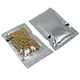 thumbnail image 5 of Bolsas de aluminio Mylar mate resellables con cierre hermético (paquete de 100) para frijoles y frutos secos Los 7x13cm, 5 of 7