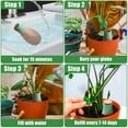 thumbnail image 5 of 4 Pcs Ollas Terracotta Watering Pots Large, Self Watering Planter Insert Olla Watering System for 1-Week Easy to Refill, Clay Plant Watering Globes for Outdoor & Indoor Plants, 5 of 8