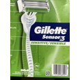 Gillette Sensor 3 Sensitive 12 Disposable Razors Large Pack Comfort gel