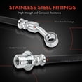 thumbnail image 4 of A-Premium Front Driver Brake Hydraulic Hose Compatible with Honda Models - Civic 2006 2007 2008 2009 2010 2011 Sedan - Replace# 01465SNAA01, 4 of 7
