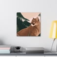 thumbnail image 6 of "Cougar in Minimalism" - Canvas, 6 of 25