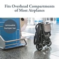 thumbnail image 5 of Inglesina Quid Stroller - Midnight Blue - Ultra Compact Lightweight Travel Stroller, Babies and Toddlers, Airplane Overhead, Foldable, Reclining Seat, Collapsible Canopy, 3 Months - 50 lbs, BPA Free, 5 of 5