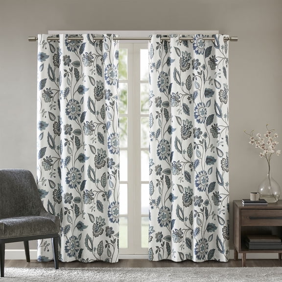 Printed Room Darkening Curtain Panel