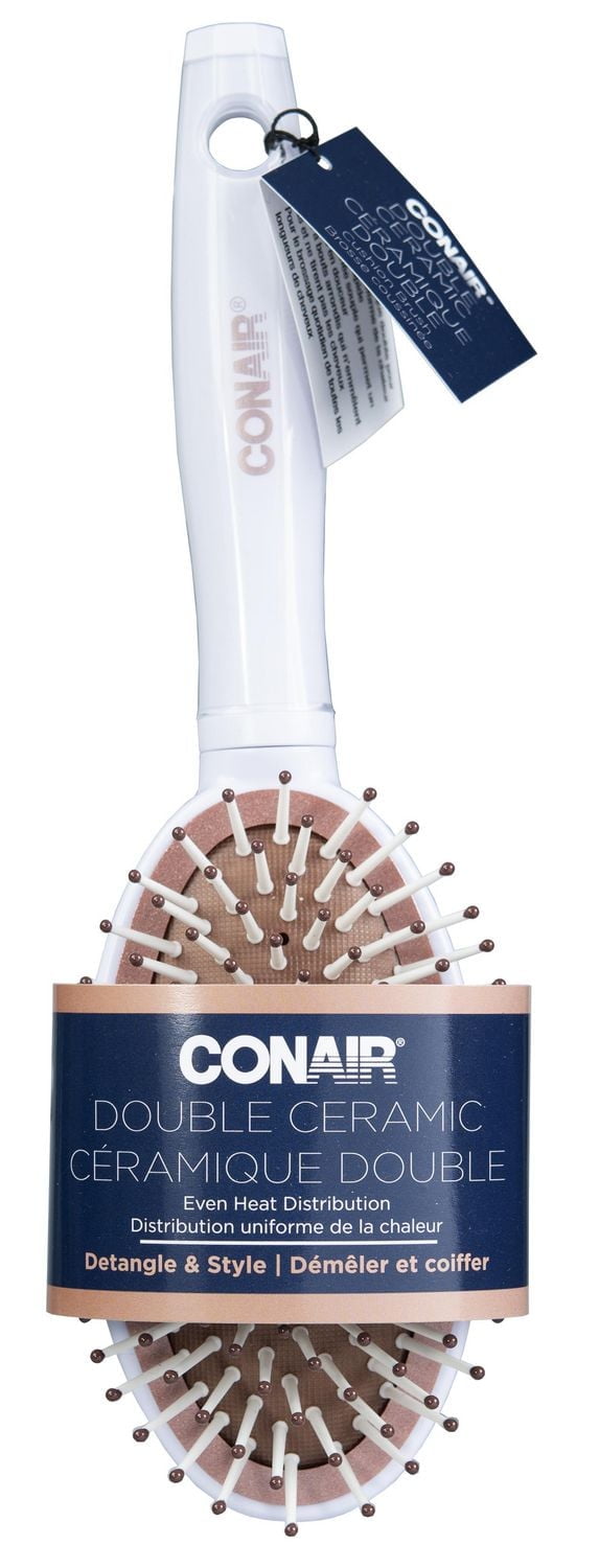 Brosse coussinée en céramique double de Conair