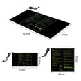 thumbnail image 5 of Seedling Heat Mat for Seed Starting, Hydroponic Heating Pad Durable Waterproof for Indoor Plant Germination, MET Standard, 5 of 8