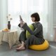 thumbnail image 4 of Nvzi Chair Cushion Memory Foam Pads Tufted Slip Non Skid Rubber Back Seat Cover, 1Pack,Gray, 4 of 5