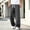 C_ Black, variant on YLSDY Men's Elastic Waist Wide Leg Denim Jeans, Drawstring Closure, Loose Streetwear Retro Denim Pants Light Blue XXXXXL