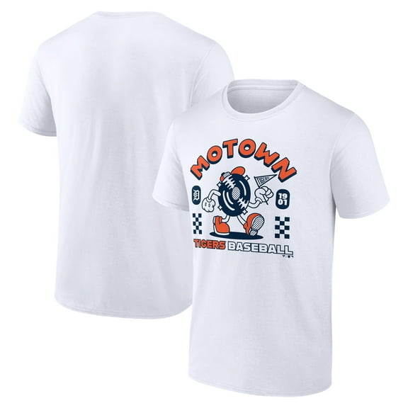 Men's  White Detroit Tigers Opening Day Hometown T-Shirt
