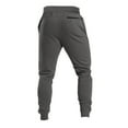 thumbnail image 5 of lmcalzta Joggers for Men with Zipper Multi Pockets Athletic Regular Fitted Sweatpants for Gym Running Workout, 5 of 9