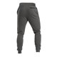 thumbnail image 5 of Pantalones largos para hombre, informales, lisos, con cremallera, múltiples bolsillos, con cordón ajustable, de poliéster, 5 of 9