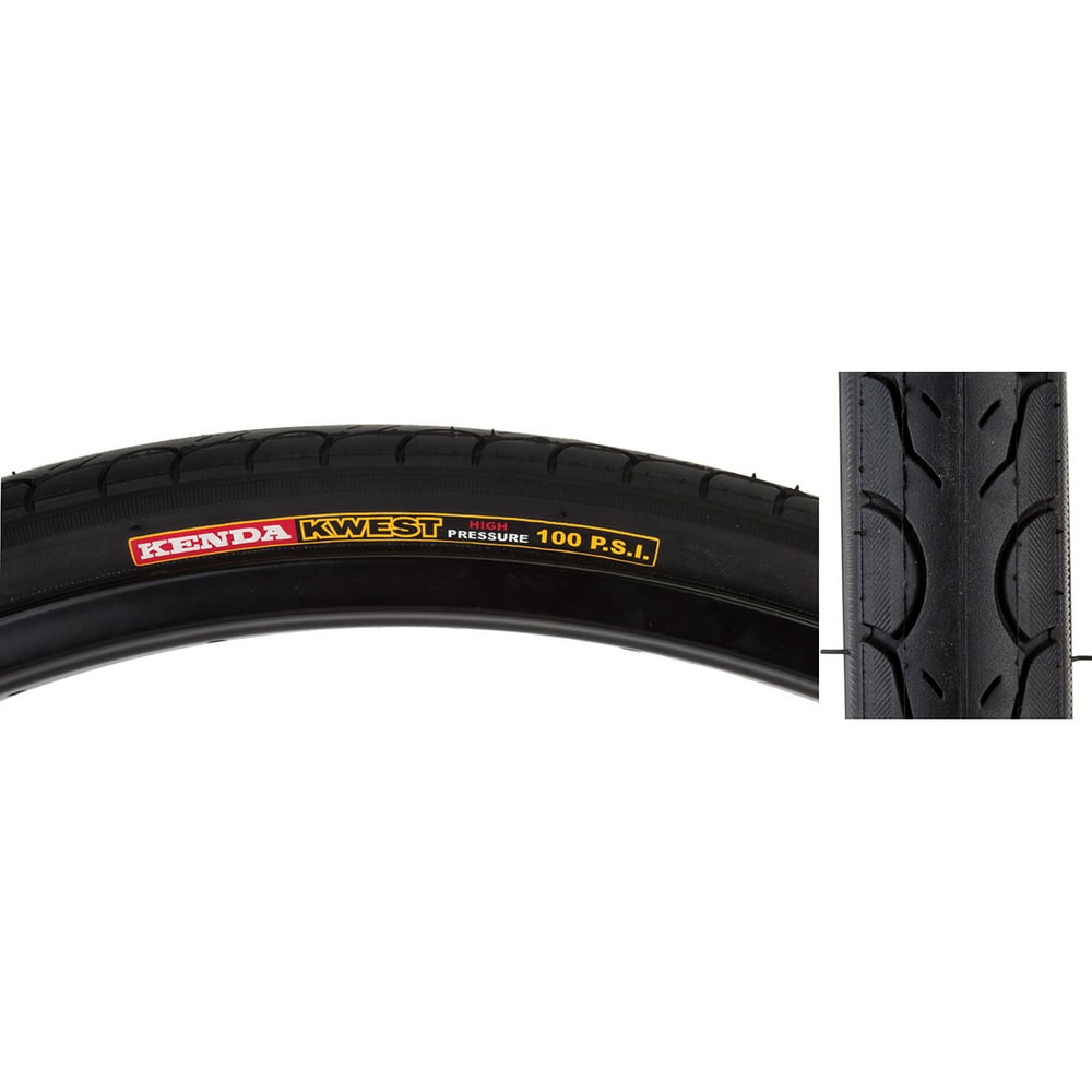 Kenda Kwest Bike Tire 26x1.25 100psi Black